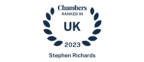 Stephen Richards - Ranked in Chambers UK 2023